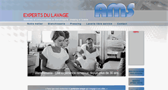 Desktop Screenshot of materiel-blanchisserie.com